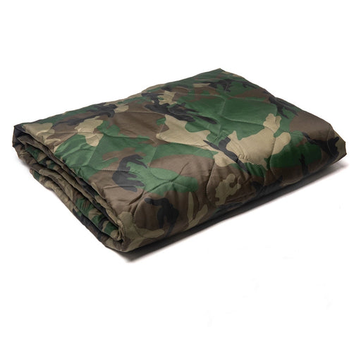 Military camo blanket