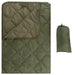 Army green blanket