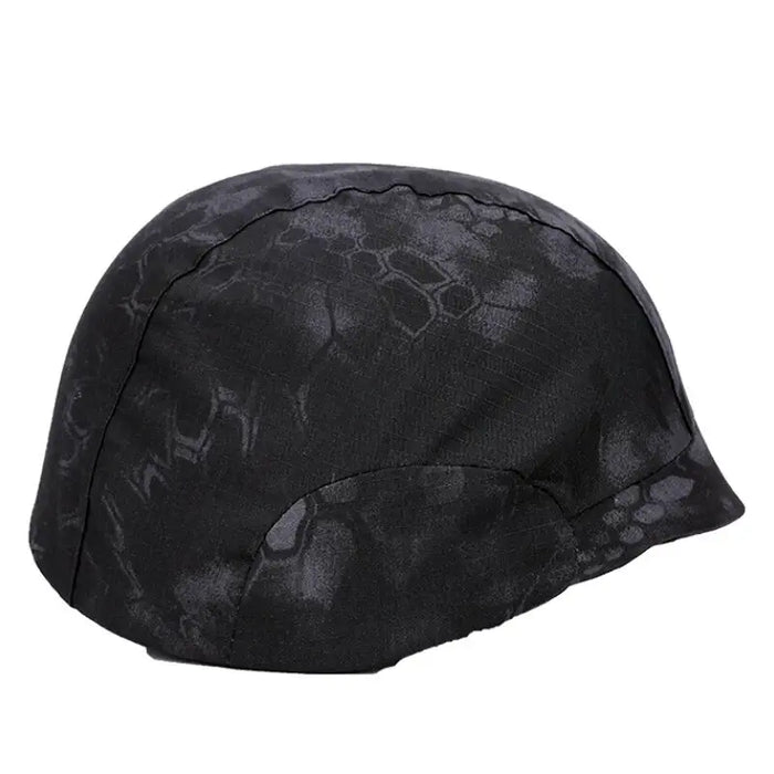 Python Black camouflage helmet cover