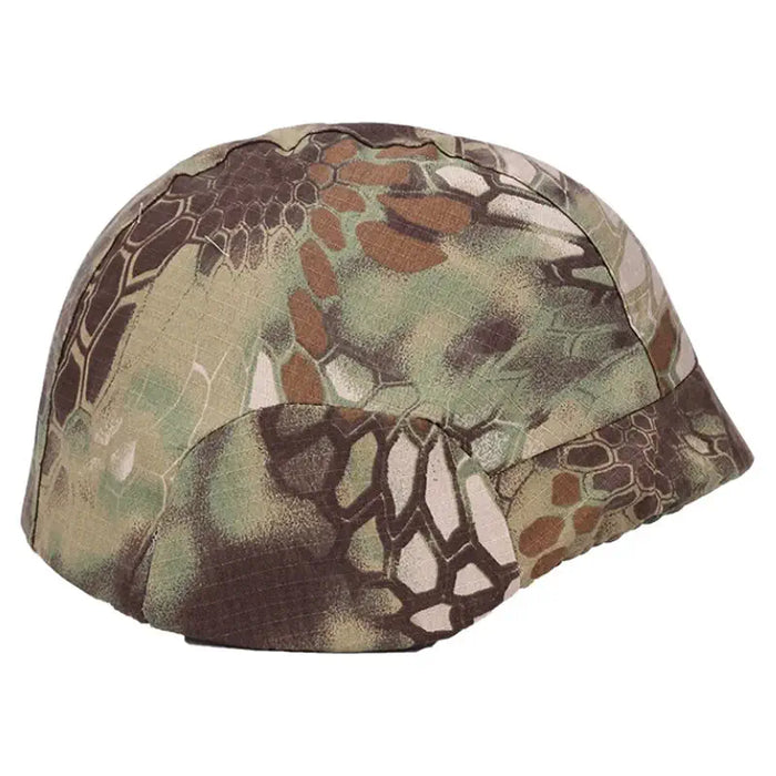 Helmet cover camouflage Python Green Mich
