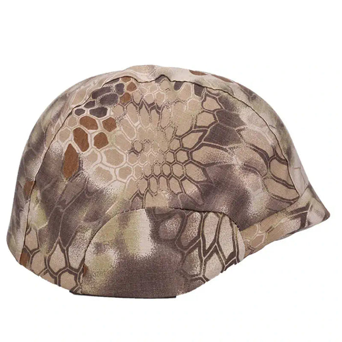 Python camouflage helmet cover