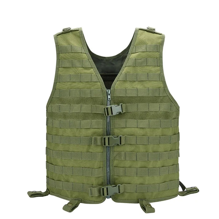 Army green MOLLE vest