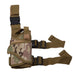 Military thigh holster cp