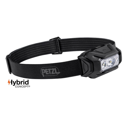 Petzl Hybrid 450 lumen Aria 2 military headlamp Black