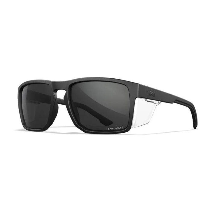 Founder ballistic sunglasses, black, dark lenses with protection