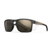 Ballistic sunglasses black / tan tungsten mirror lenses