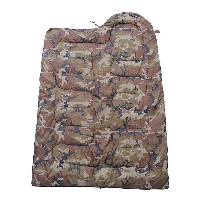 Camouflage military sleeping bag