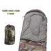 Warm military sleeping bag