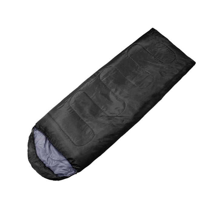 Black military sleeping bag