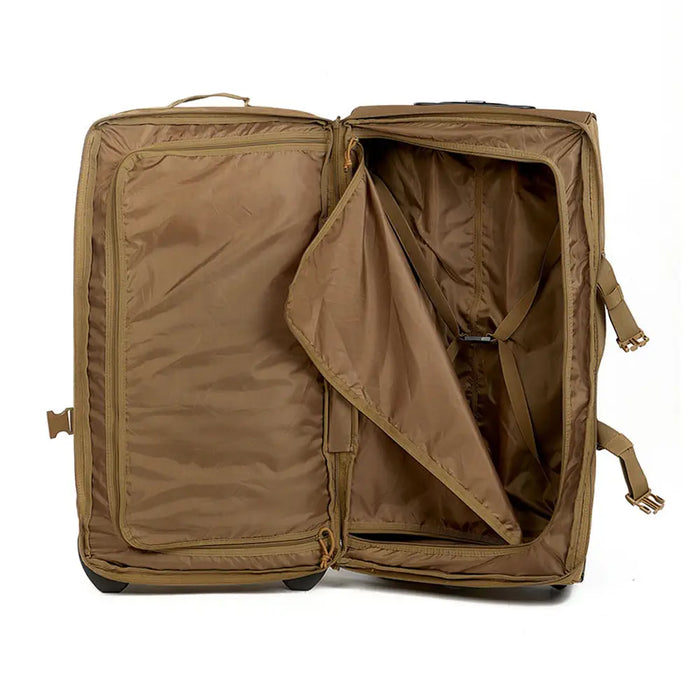 TRANSALL 120 L Tan Tactical Wheeled Carrier Bag