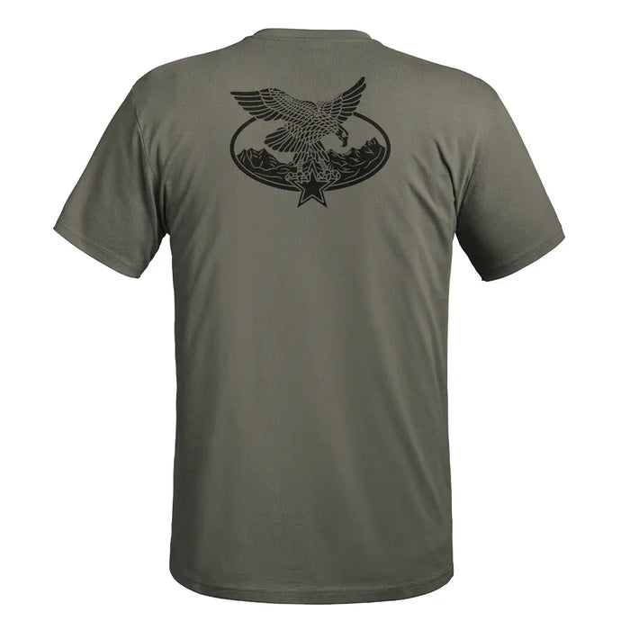 STRONG Mountain Troops T-Shirt Olive Green A10