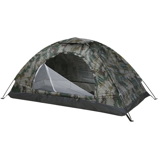 Military camouflage tent, sleeps 1