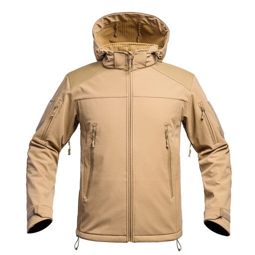 Softshell V2 FIGHTER tan jacket