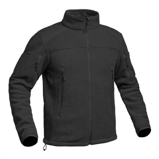 Fighter fleece jacket black