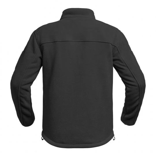Fighter military fleece jacket black A10