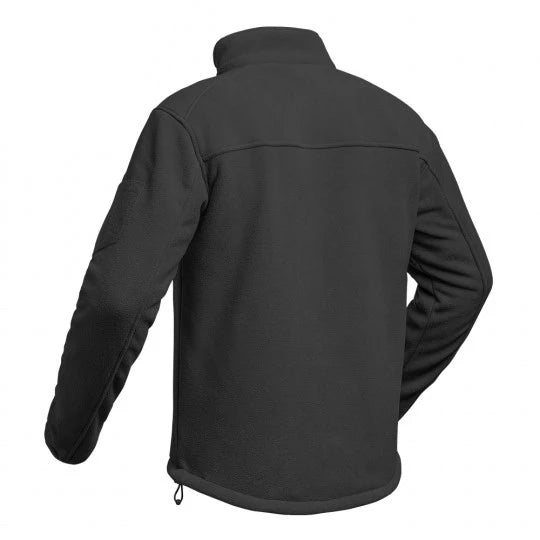 Fighter black military fleece jacket Army