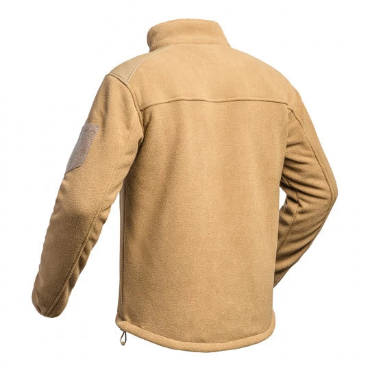 Fighter tan Army fleece jacket