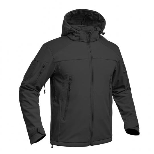 Softshell V2 FIGHTER jacket black