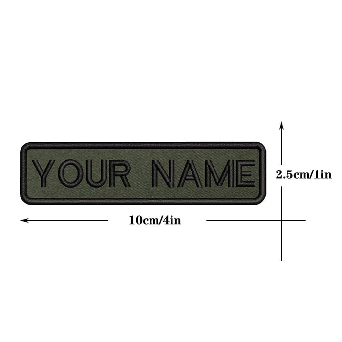 Military Personalized Name Stripe