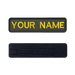 Yellow Velcro Military Name Band
