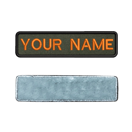 Personalized military name band