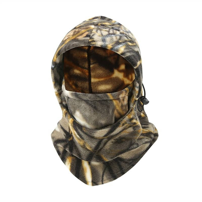 Camouflage Fleece Hood