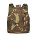 Tactical military vest Camouflage Jungle back view