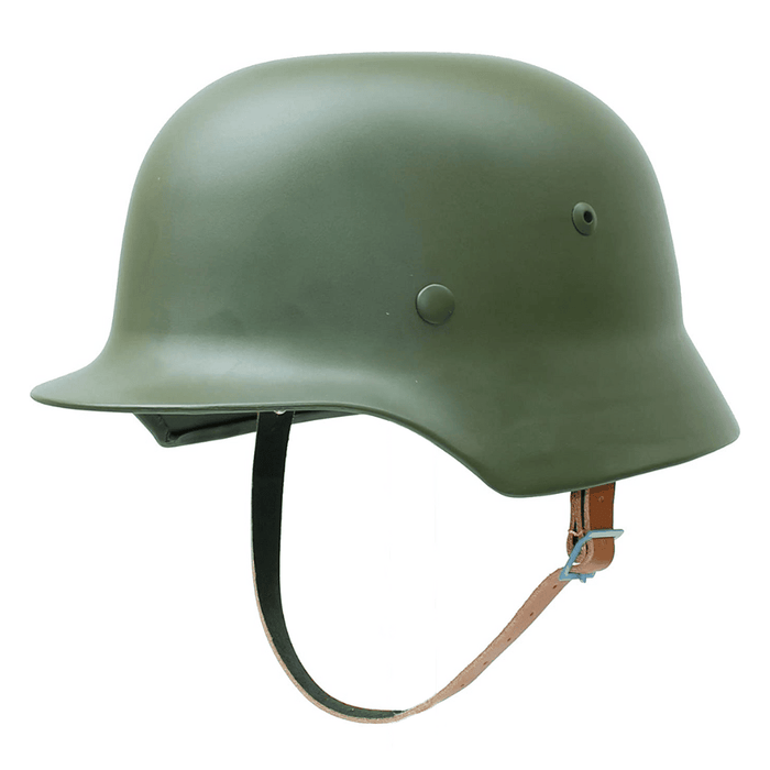 WW2 green M35 steel helmet