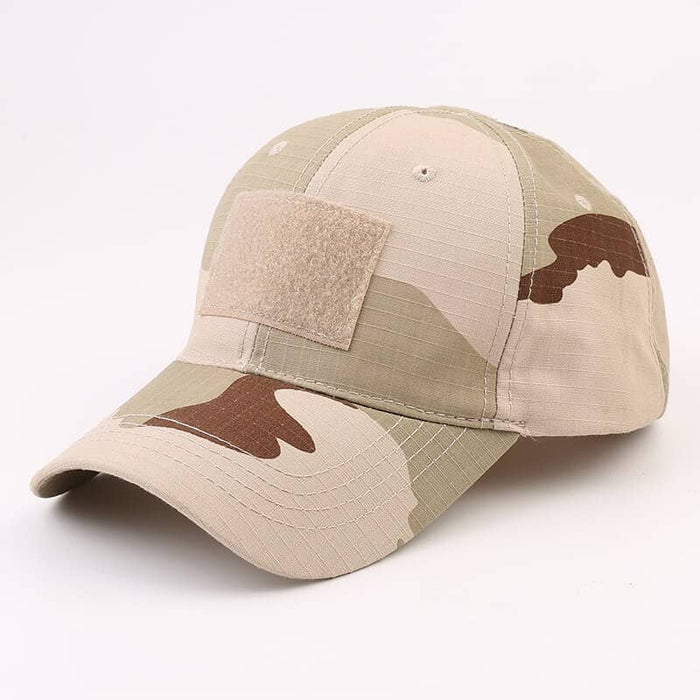 Camouflage desert military cap