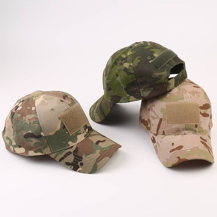 Camouflage tactical military cap