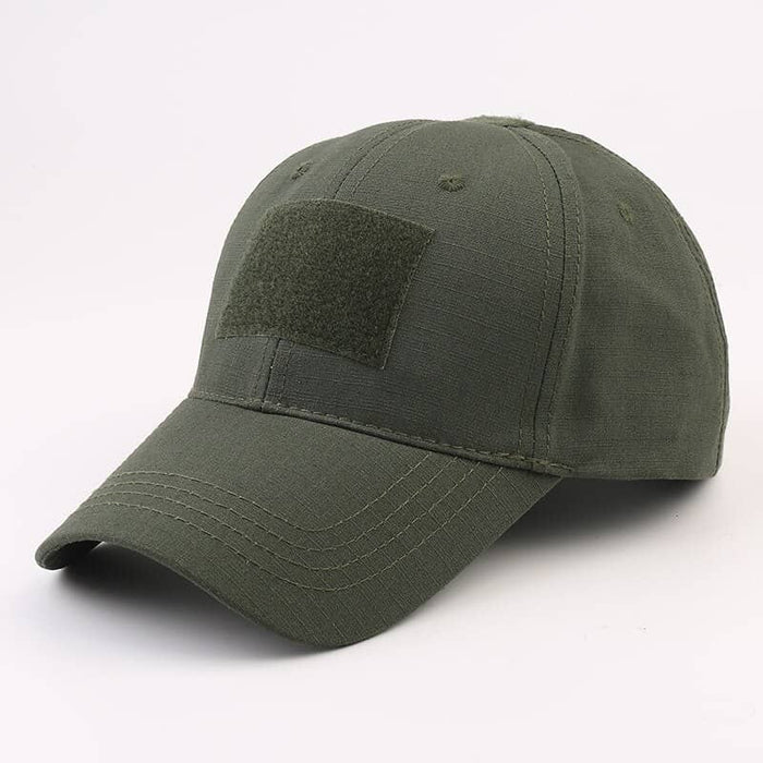 Green Camouflage military cap