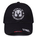 swat cap seen from the front with a black eagle
