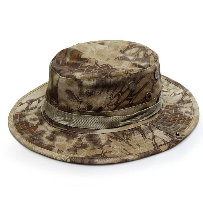 Military Bush Hat Python Camo
