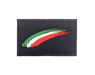 Italy badge Black Velcro