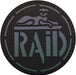 RAID badge Black PVC