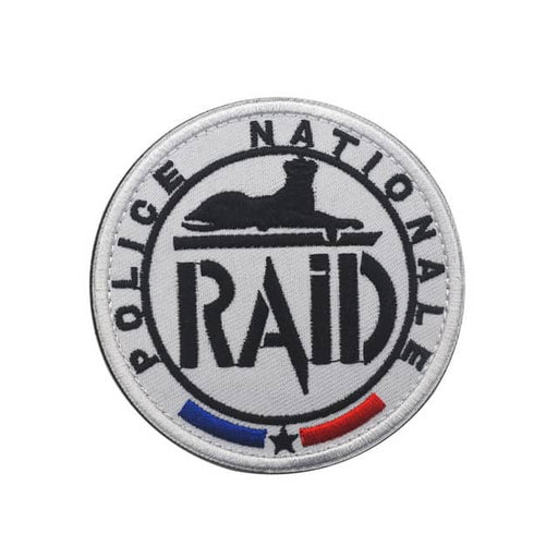 Embroidered raid patch