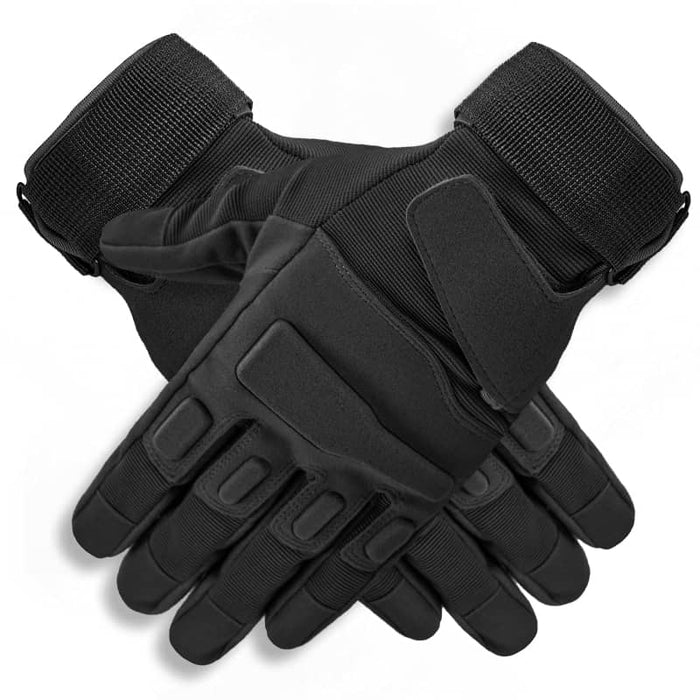 Black tactical glove