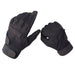 Black tactical military gloves