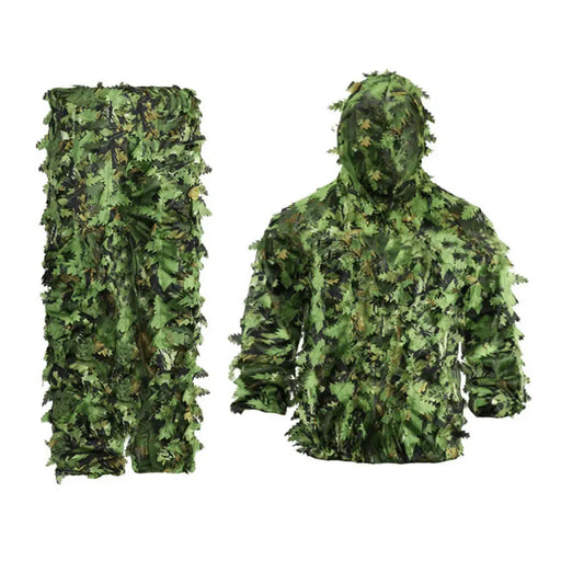 Ghillie suit camouflage 3D Green Legs and bust