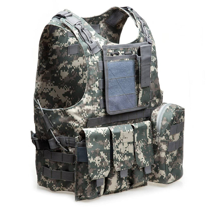 Acu digital military tactical vest