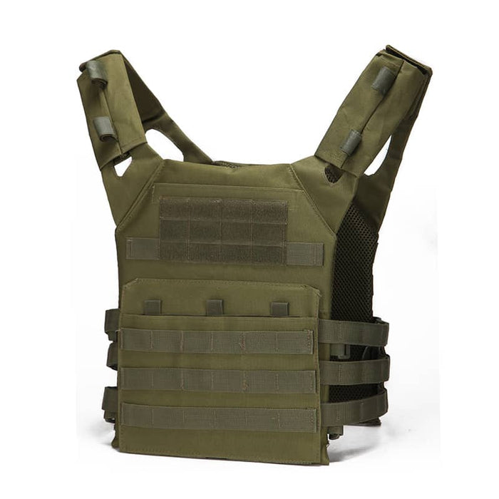 Camouflage Green Tactical Plate Vest