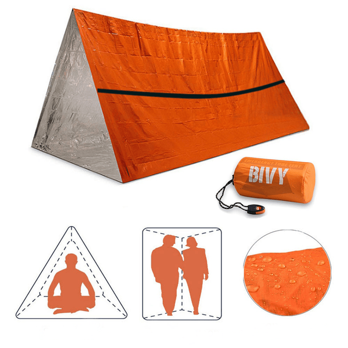 Tent survival kit