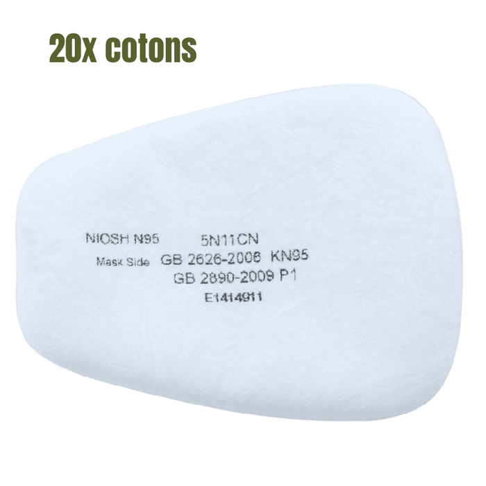 Cottons for Integral Gas Mask