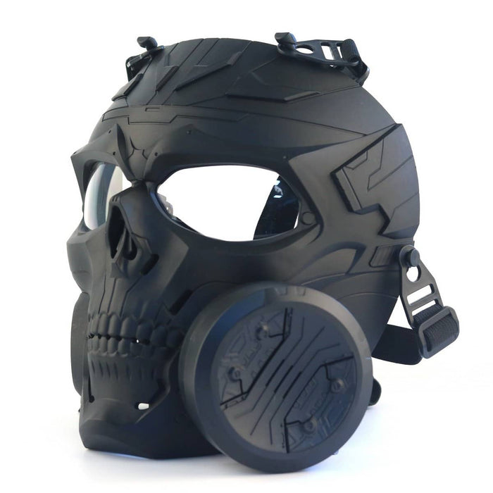 Transparent skull Airsoft mask
