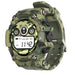 Camouflage Green Military Connected Watch
