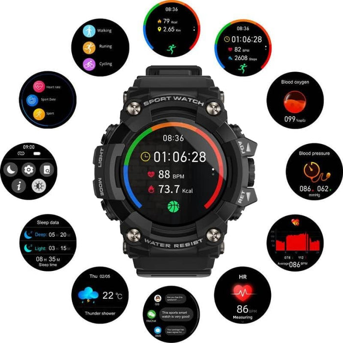 Connected Military Sport Watch