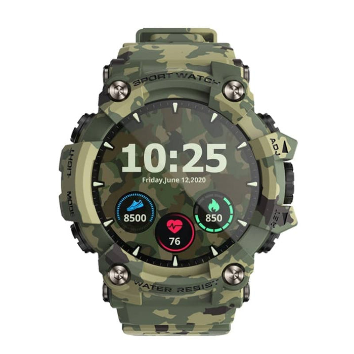Green Military Connected Watch