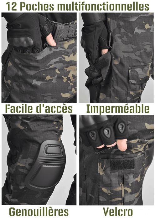 combat pants demonstrated by a soldier