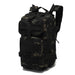 Military Backpack 30L Black camouflage cp