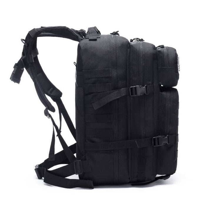 Military Backpack 45L Black Side